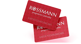 Voucher 50 zł
                  do drogerii
                  Rossmann